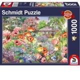 Puzzle Schmidt: Gradina inflorita, 1000 piese