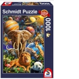 Puzzle Schmidt: Frumusete universala, 1000 piese