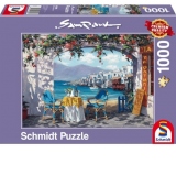 Puzzle Schmidt: Sam Park - Rendez-vous in Mykonos, 1000 piese