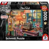 Puzzle Schmidt: Steve Read - Secret Puzzles - In camera de cusut, 1000 piese