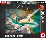 Puzzle Schmidt: Mark Gray - Fuziune, 1000 piese
