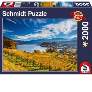 Puzzle Schmidt: Podgorii, 2000 piese
