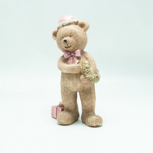 Figurina Gift Bear, Ceramica, 9x6x17 cm