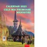 Calendar de perete 2023 - Cele mai frumoase manastiri din Romania