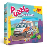 Puzzle Ambulanta 120 piese