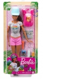 Barbie Set de joaca in drumetie cu accesorii