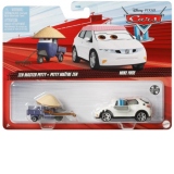 Cars 3 - Set 2 masinute metalice Zen Master Pitty si Mike Fuse