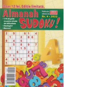 Almanah Sudoku, Nr.4/2022