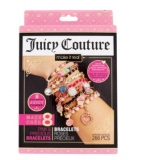 Set creativ cu surprize Juicy Couture mini set pink and precious bracelets