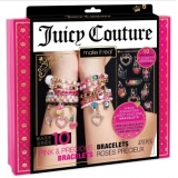 Set creativ Juicy Couture, Chains and charms Pink and precious bracelets