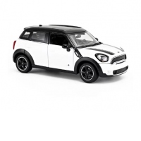 Masinuta metalica MiniCooper alba, scara 1 la 24