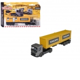 Transportor Volvo Container din metal, lungime 7.5 cm