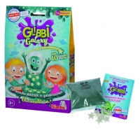 Glibbi Pudra de baie slime cu sclipici