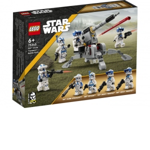 LEGO Star Wars - Pachet de lupta Clone Troopers divizia 501 , 119 piese