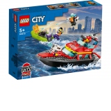 LEGO City - Barca de salvare a pompierilor