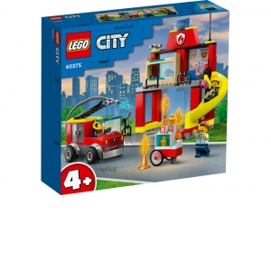 LEGO City - Statie si masina de pompieri