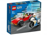 LEGO City - Urmarire pe motocicleta