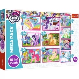 Puzzle Trefl 10in1 - My Little Pony, Poneii uimitori