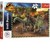 Puzzle Trefl 200 piese - Jurassic World, In parcul Jurassic