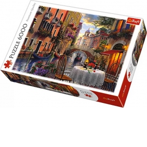 Puzzle Trefl 6000 piese - Cina romantica