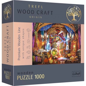 Puzzle Trefl din lemn 1000 piese - Camera magica