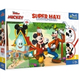 Puzzle Trefl Super Maxi 24 piese - Mickey si prietenii