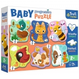 Puzzle Trefl Primo Baby Progressive - Animalele