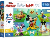 Puzzle Trefl Primo Super Shape XXL 60 piese - Mickey amuzantul