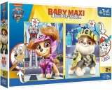 Puzzle Trefl Primo Baby Maxi 2x10 - Patrula catelusilor, Echipa
