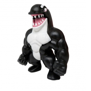 Figurina Monster Flex Aqua, Monstrulet marin care se intinde, Black Ork