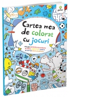 Cartea mea de colorat cu jocuri