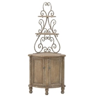 Dulap Antique, Charisma, Lemn&Metal 65Χ47Χ155