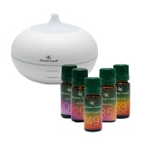 Set aromaterapie Christmas Confort, Aroma Land, Difuzor + 5 uleiuri