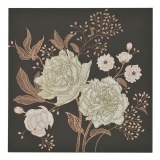Tablou Canvas Flower Art, 80x80cm
