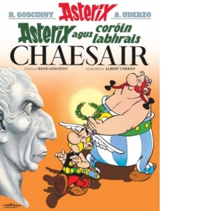Asterix agus Coroin Labhrais Chaesair (Welsh)