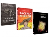 Pachet Suspans, umor si ganduri alese: Dedal, Tacerea zorilor, La bine si la greu (3 carti)