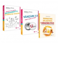 Pachet - Vanzari si Marketing de Adrian Cioroianu si Georgeta Ghenea: Vanzari 2.0. Punct si de la capat. Marketing relational si vanzari etice. Aproape totul despre managementul echipei de vanzari (3 carti)