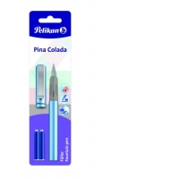 Stilou Pina Colada, penita tip M, culori  metalice asortate, blister