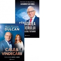 Pachet Drumul spre sanatate (2 carti): 1. Calea vindecarii. Pacea dintre inima si minte; 2. Sanatatea creierului pe intelesul tuturor