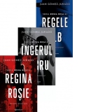 Pachet Reina Roja (3 carti): 1. Regina rosie; 2. Ingerul negru; 3. Regele alb