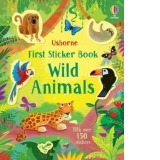 First Sticker Book Wild Animals