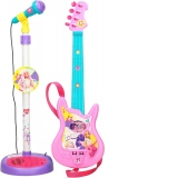 Set chitara si microfon Barbie