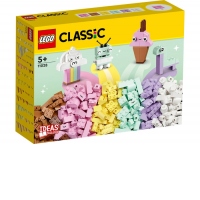 LEGO Classic - Distractie creativa in culori pastel