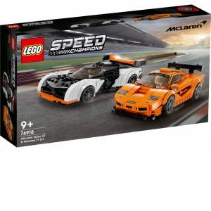 LEGO Speed Champions - McLaren Solus GT și McLaren F1 LM