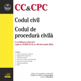 Codul civil. Codul de procedura civila. Editia a 10-a, actualizata la 7 martie 2023