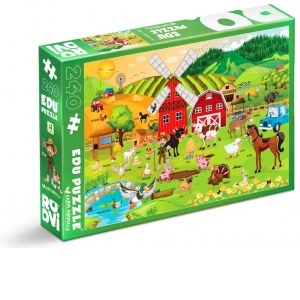 Edu Puzzle 240 - Farm Animals