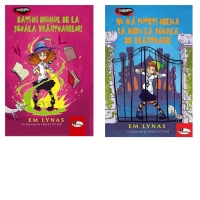 Pachet Em Lynas (2 carti): 1. Dati-mi drumul de la scoala vrajitoarelor; 2. Nu ma puteti obliga sa merg la scoala de vrajitoare!