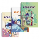 Pachet Robo Bobo (3 carti): 1. Robo Bobo la culcare; 2. Robo Bobo se spala pe dinti; 3. Robo Bobo la dentist