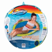 Swimways  Scaun Plutitor Spring Float Papasan Albastru cu Bleu