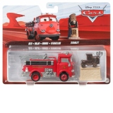 Cars3 Set 2 Masinute Metalice Red si Stanley